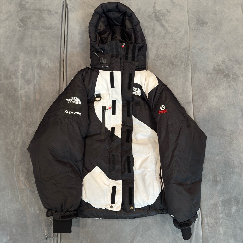 The Northface x Supreme S logo summit series Himalayan jacket(sz L)